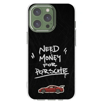Picasee silikonový průhledný obal pro Apple iPhone 13 Pro - Dark Racer