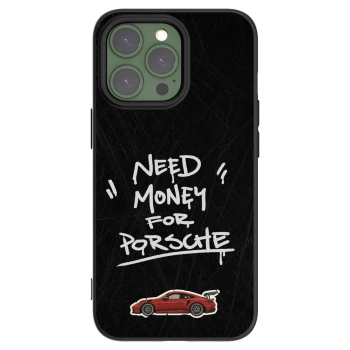 Picasee silikonový černý obal pro Apple iPhone 13 Pro - Dark Racer