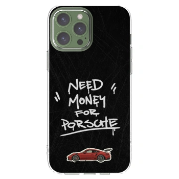 Picasee silikonový průhledný obal pro Apple iPhone 13 Pro Max - Dark Racer
