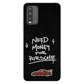Picasee silikonový průhledný obal pro Xiaomi Redmi 9T - Dark Racer
