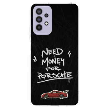 Picasee silikonový průhledný obal pro Samsung Galaxy A32 4G SM-A325F - Dark Racer