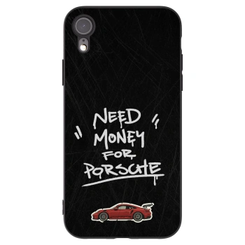 Picasee silikonový černý obal pro Apple iPhone XR - Dark Racer
