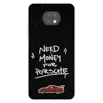Picasee silikonový průhledný obal pro Xiaomi Redmi Note 9T - Dark Racer
