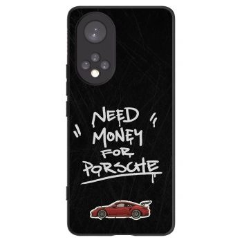 Picasee silikonový černý obal pro Honor 50 5G - Dark Racer