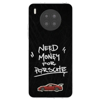 Picasee silikonový průhledný obal pro Huawei Nova 8i - Dark Racer
