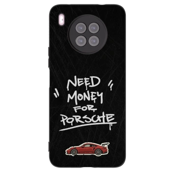 Picasee silikonový černý obal pro Huawei Nova 8i - Dark Racer