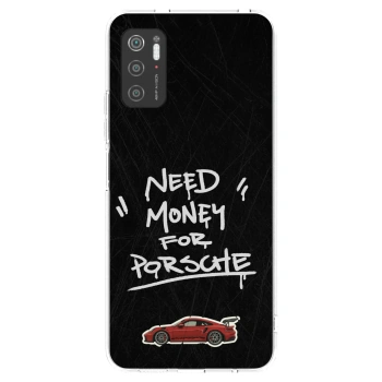 Picasee silikonový průhledný obal pro Xiaomi Poco M3 Pro 5G - Dark Racer