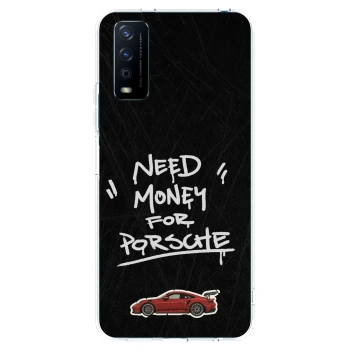 Picasee silikonový průhledný obal pro Vivo Y11s - Dark Racer