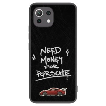 Picasee silikonový černý obal pro Xiaomi 11 Lite 5G NE - Dark Racer