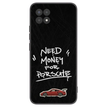 Picasee silikonový černý obal pro Realme 8i - Dark Racer