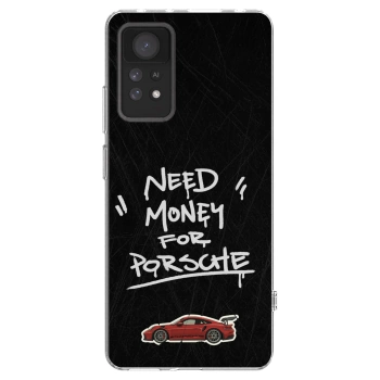 Picasee silikonový průhledný obal pro Xiaomi Redmi Note 11 Pro - Dark Racer