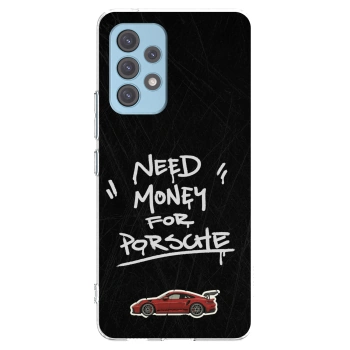 Picasee silikonový průhledný obal pro Samsung Galaxy A53 5G A536 - Dark Racer