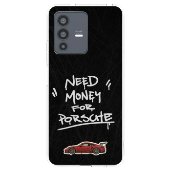 Picasee silikonový průhledný obal pro Vivo V23 5G - Dark Racer