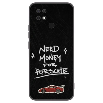 Picasee silikonový černý obal pro Xiaomi Redmi 10C - Dark Racer