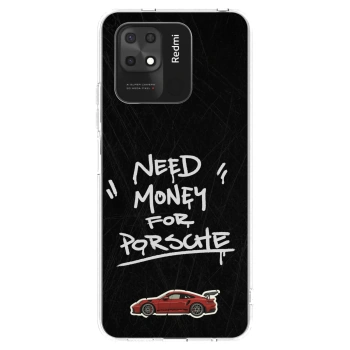 Picasee silikonový průhledný obal pro Xiaomi Redmi 10C - Dark Racer