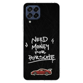 Picasee silikonový průhledný obal pro Samsung Galaxy M53 5G - Dark Racer