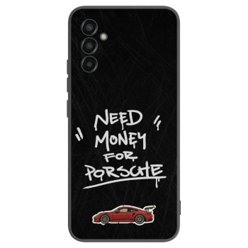 Picasee silikonový černý obal pro Samsung Galaxy M13 M135F - Dark Racer
