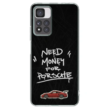 Picasee silikonový průhledný obal pro Xiaomi Redmi Note 11 Pro+ 5G - Dark Racer