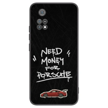 Picasee silikonový černý obal pro Xiaomi Poco M4 Pro - Dark Racer