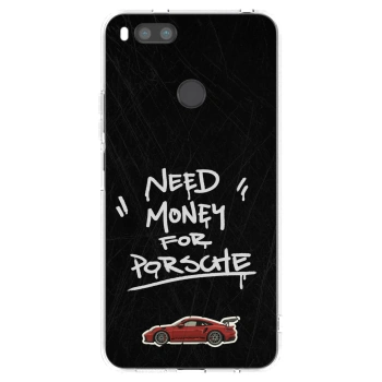 Picasee silikonový průhledný obal pro Xiaomi Redmi A1 - Dark Racer