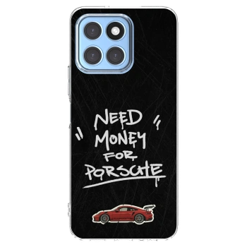 Picasee silikonový průhledný obal pro Honor X8 5G - Dark Racer