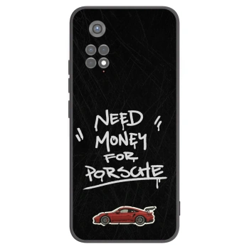 Picasee silikonový černý obal pro Xiaomi Redmi Note 11S 5G - Dark Racer