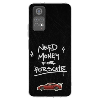 Picasee silikonový průhledný obal pro Xiaomi Redmi Note 11S 5G - Dark Racer
