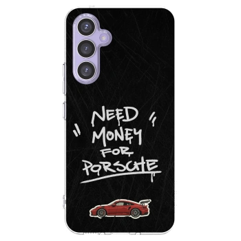 Picasee silikonový průhledný obal pro Samsung Galaxy A54 5G A546B - Dark Racer