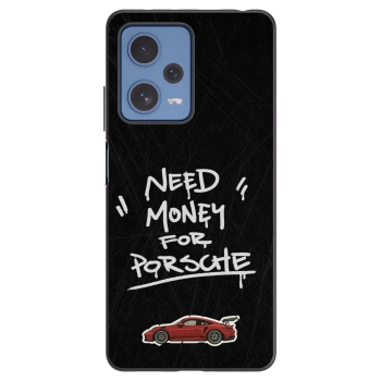 Picasee silikonový černý obal pro Xiaomi Redmi Note 12 Pro 5G - Dark Racer