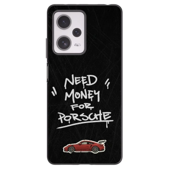 Picasee silikonový černý obal pro Xiaomi Redmi Note 12 Pro+ 5G - Dark Racer