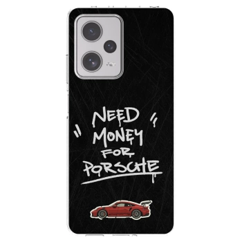 Picasee silikonový průhledný obal pro Xiaomi Redmi Note 12 Pro+ 5G - Dark Racer