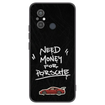 Picasee silikonový černý obal pro Xiaomi Redmi 12C - Dark Racer