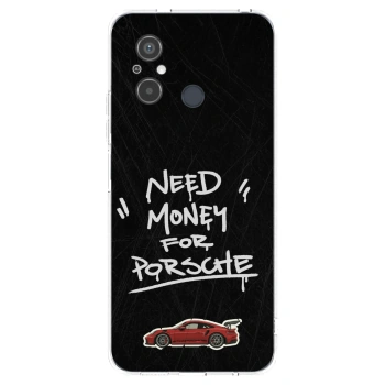 Picasee silikonový průhledný obal pro Xiaomi Redmi 12C - Dark Racer