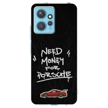 Picasee silikonový průhledný obal pro Xiaomi Redmi Note 12 4G - Dark Racer