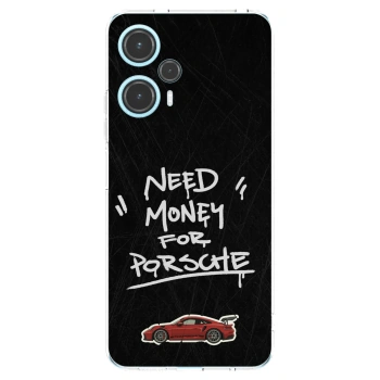 Picasee silikonový průhledný obal pro Xiaomi Poco F5 - Dark Racer