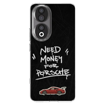 Picasee silikonový průhledný obal pro Honor 90 5G - Dark Racer
