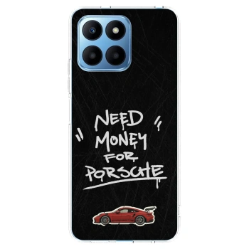Picasee silikonový průhledný obal pro Honor 70 Lite - Dark Racer