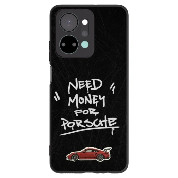 Picasee silikonový černý obal pro Honor X7a - Dark Racer