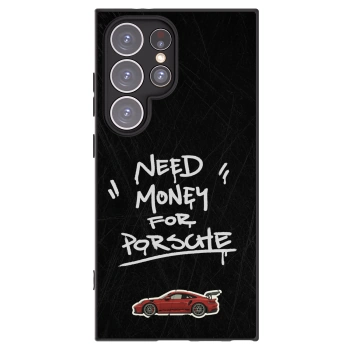 Picasee silikonový černý obal pro Samsung Galaxy S24 Ultra S928B 5G - Dark Racer