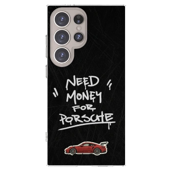 Picasee silikonový průhledný obal pro Samsung Galaxy S24 Ultra S928B 5G - Dark Racer