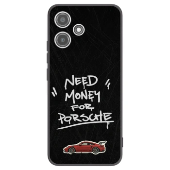 Picasee silikonový černý obal pro Xiaomi Redmi 12 5G - Dark Racer