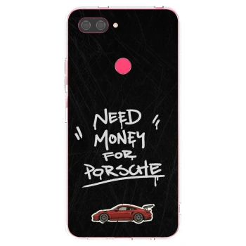 Picasee silikonový průhledný obal pro Xiaomi Mi 8 Lite - Dark Racer