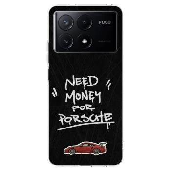 Picasee silikonový průhledný obal pro Xiaomi Poco X6 Pro - Dark Racer