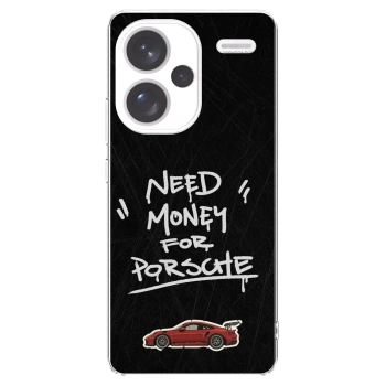 Picasee silikonový průhledný obal pro Xiaomi Redmi Note 13 Pro+ 5G - Dark Racer