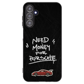 Picasee silikonový černý obal pro Samsung Galaxy A15 A155F 4G - Dark Racer