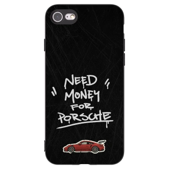 Picasee silikonový černý obal pro Apple iPhone 8 - Dark Racer