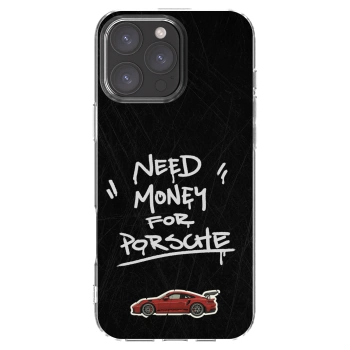 Picasee silikonový průhledný obal pro Apple iPhone 16 Pro Max - Dark Racer