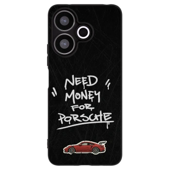 Picasee silikonový černý obal pro Xiaomi Redmi 13 4G - Dark Racer