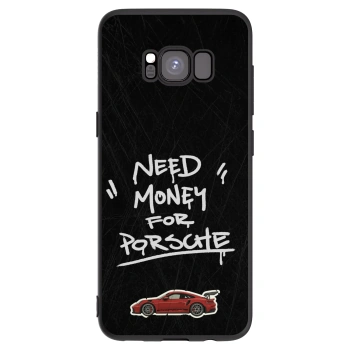 Picasee silikonový černý obal pro Samsung Galaxy S8 G950F - Dark Racer