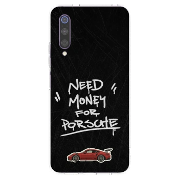 Picasee silikonový průhledný obal pro Xiaomi Mi 9 - Dark Racer